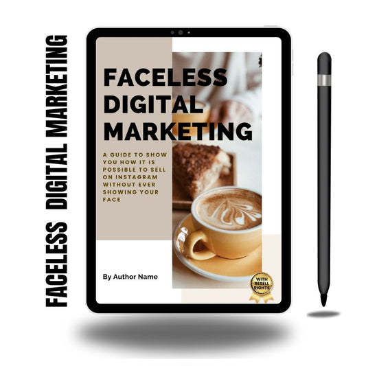 FACELESS DIGITAL MARKETING E-BOOK