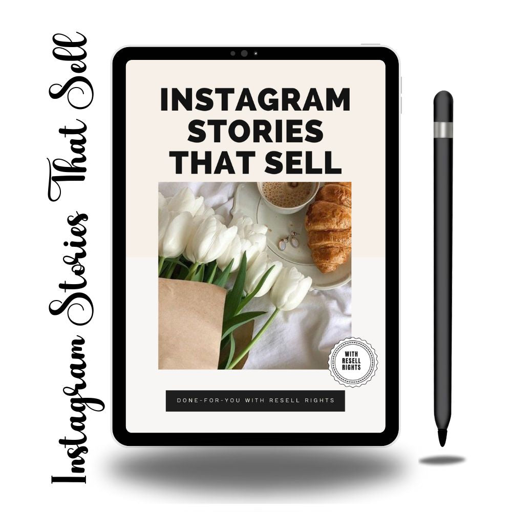 INSTAGRAM STORIES THAT SELL E-BOOK