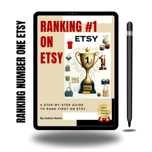 RANKING NUMBER ONE ON ETSY E-BOOK